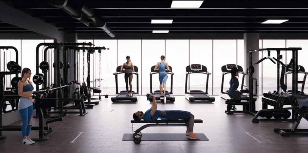 Free Weights Section